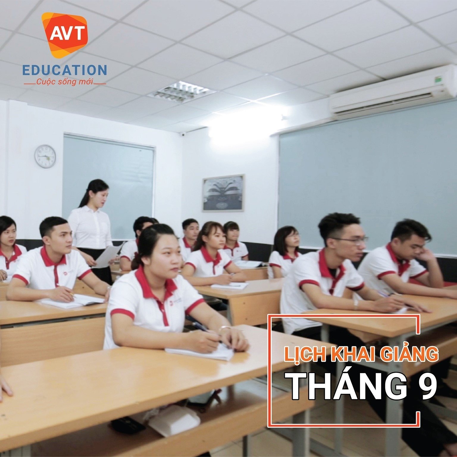 lịch khai giảng T9