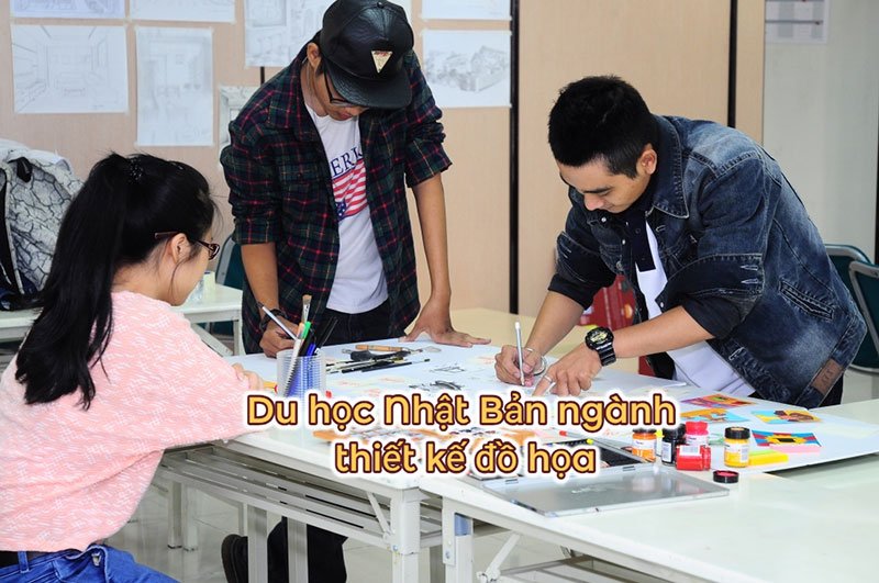 Thông tin tổng quan về du học Nhật Bản ngành thiết kế đồ họa