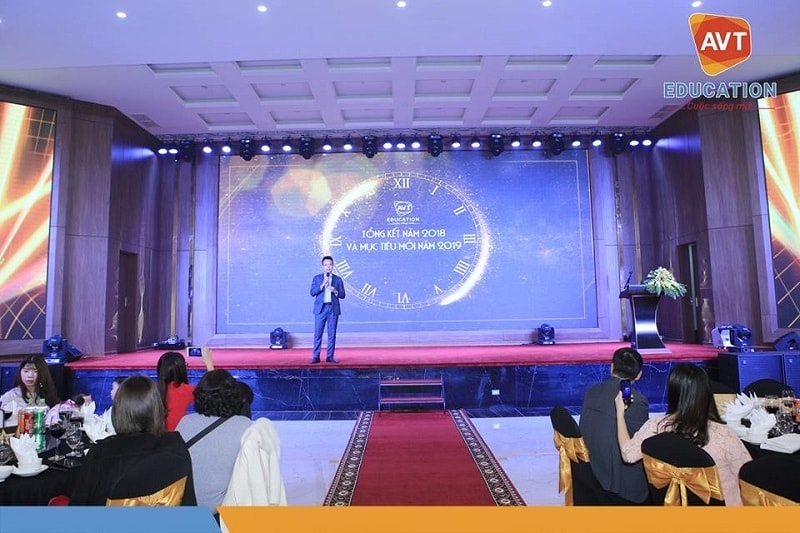 Tổng giám đốc Hồ Việt Anh lên chia sẻ về thành công năm 2018 và mục tiêu 2019