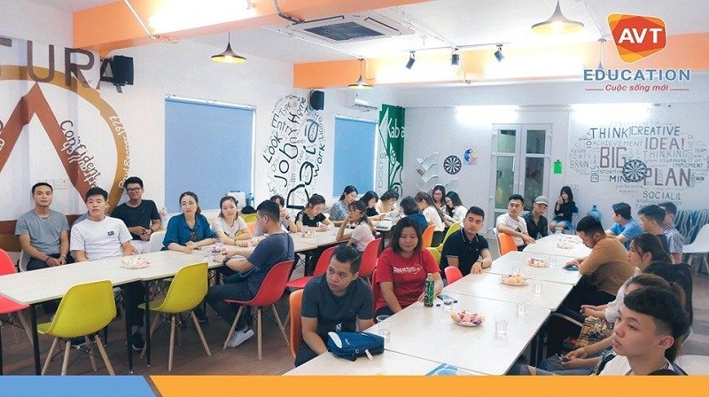 Rất đông các học viên đã có mặt trong buổi lễ khai giảng
