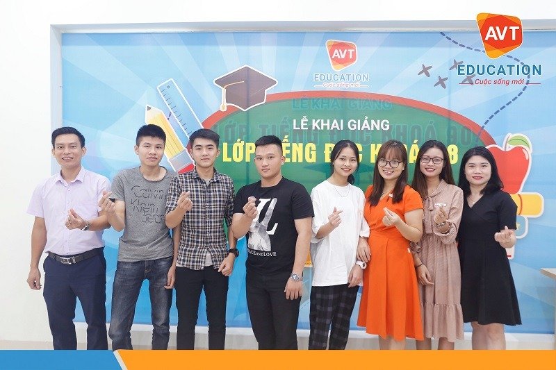 Khai giảng khóa 108 AVT Education tại cơ sở Cầu Giấy
