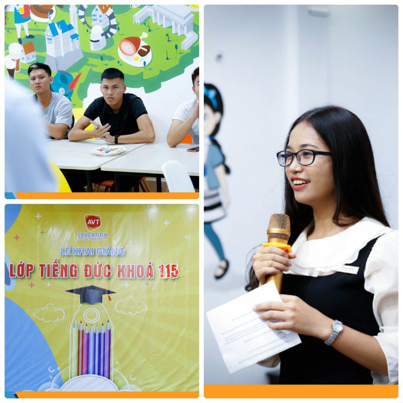 MC duyên dáng của buổi lễ khai giảng