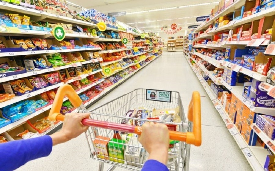 Hàng hóa tại các siêu thị của Đức được đánh giá cao về chất lượng