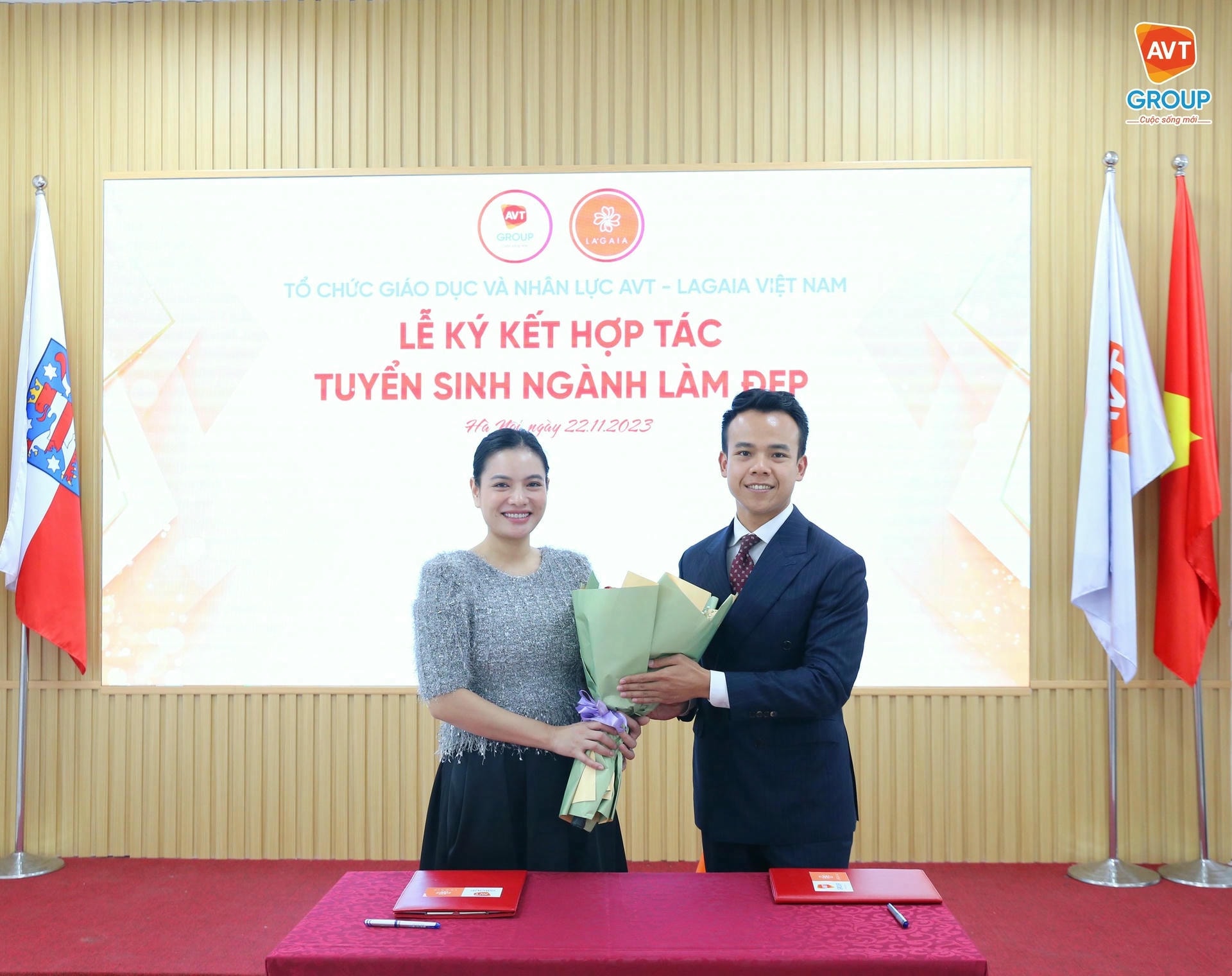 AVT Group & Lagaia VN hợp tác tuyển sinh nghề Đức, làm đẹp. 4 405240097 329386906508424 7431470292988485559 n